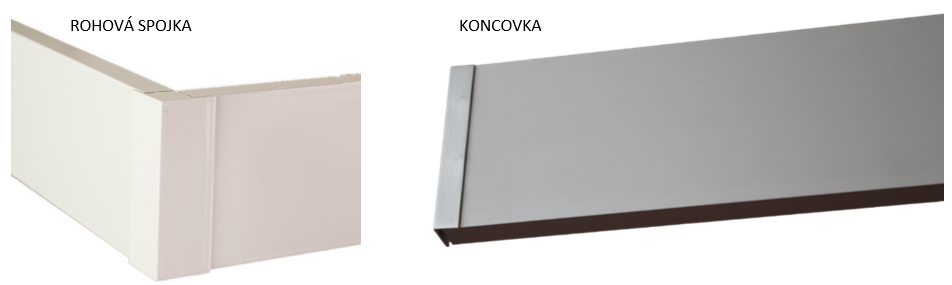 ROHOVÁ SPOJKA A KONCOVKA